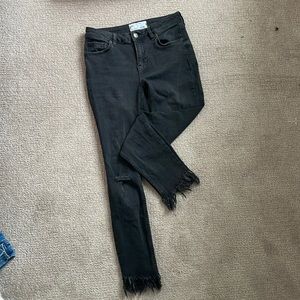 Free people black jeans